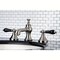 Kingston Brass KC7068PKL Duchess Widespread Bathroom Faucet W/ Brass Pop-Up, Nickel KC7068PKL - alternate 2